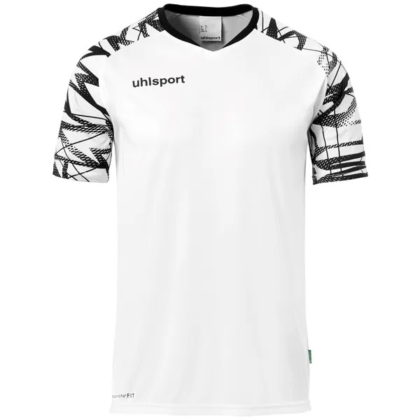 Рубашка uhlsport Trainings T Shirt GOAL 25 TRIKOT KURZARM, белый