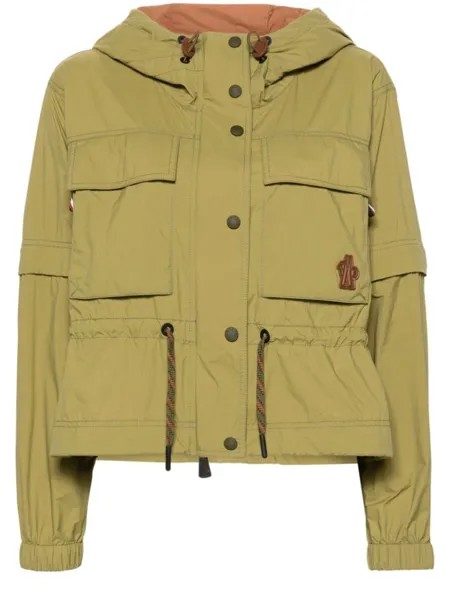 Moncler Grenoble куртка Limosee с капюшоном, зеленый