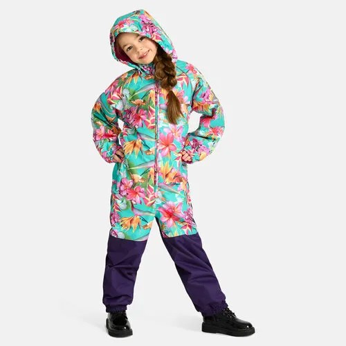 Комбинезон Huppa WILLE 1, размер 110, бирюзовый, фиолетовый