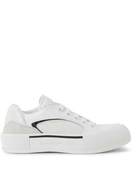 Alexander McQueen кеды Skate Deck, белый