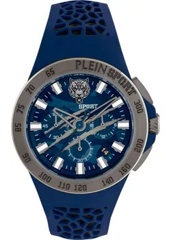 Fashion наручные  мужские часы Plein Sport PSABA0223. Коллекция THUNDERSTORM CHRONO