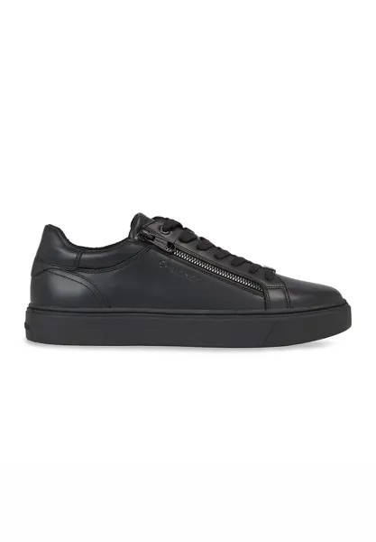 Кроссовки Calvin Klein LOW TOP W ZIP RUBB, цвет triple black