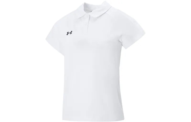 Рубашка поло женская белая Under Armour