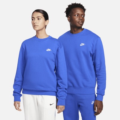 Футболка Nike Sportswear Club Fleece, цвет Game Royal/White