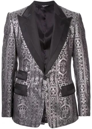 Dolce & Gabbana жаккардовый смокинг