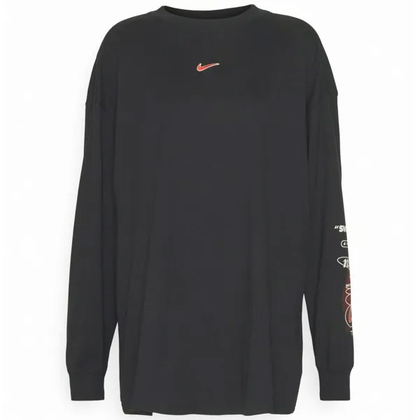 Лонгслив Nike Sportswear, черный