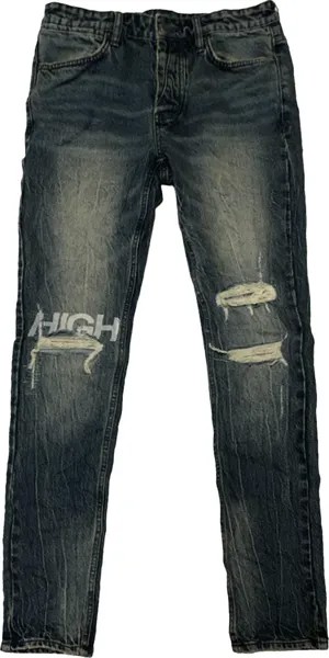 Джинсы Ksubi Van Winkle Jeans 'High Rage', синий