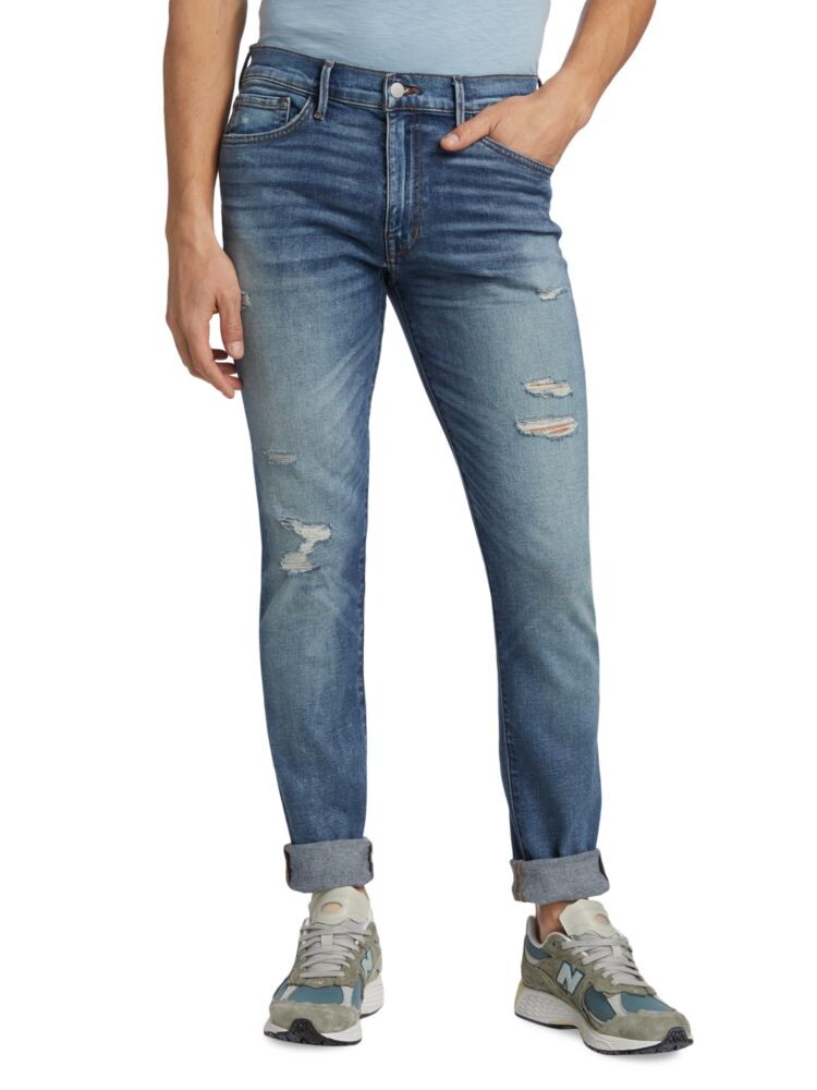 Джинсы скинни с потертостями The Dean Derry Joe'S Jeans, синий