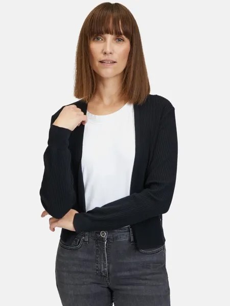 Жакет тонкой вязки Betty & Co, черный