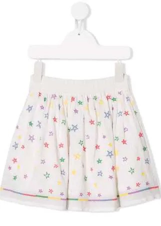 Stella McCartney Kids юбка с принтом