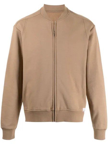 3.1 Phillip Lim куртка-бомбер на молнии, нейтральный цвет