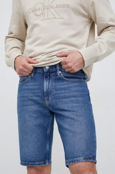 Джинсовые шорты Calvin Klein Jeans, синий
