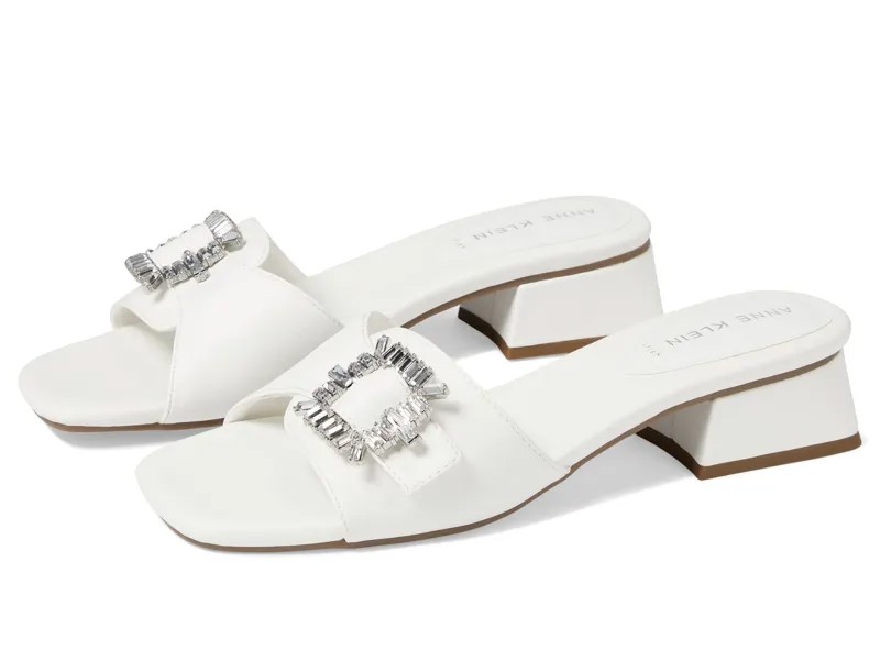 Туфли на каблуке Anne Klein Naomi Dress Sandal, белый