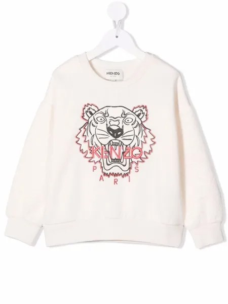 Kenzo Kids толстовка с принтом