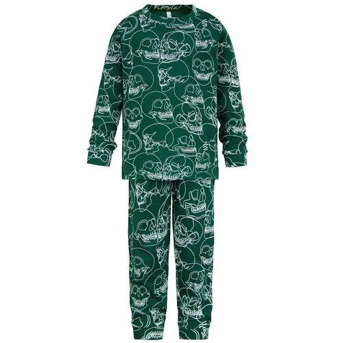 Пижама  ИНОВО, размер 122, зеленый