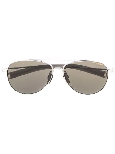 Dita Eyewear солнцезащитные очки-авиаторы с тиснением