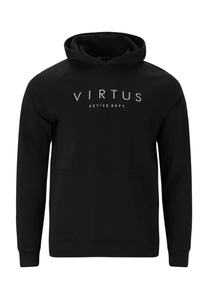 Яркая толстовка с практичным капюшоном VIRTUS, черный