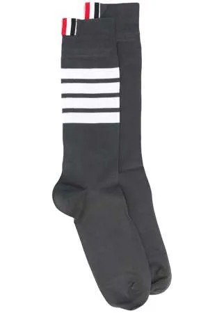 Thom Browne носки с полосками 4-Bar