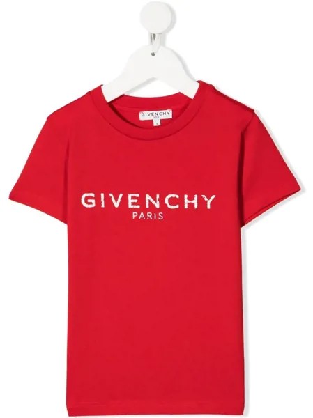 Givenchy Kids футболка с логотипом