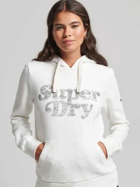 Классическая худи Купер Superdry, экрю