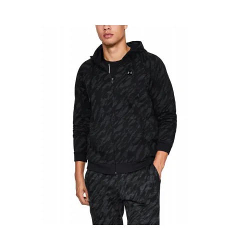 Мужская худи UA Rival Fleece Camo Full Zip, арт.1329748-001, разм. M