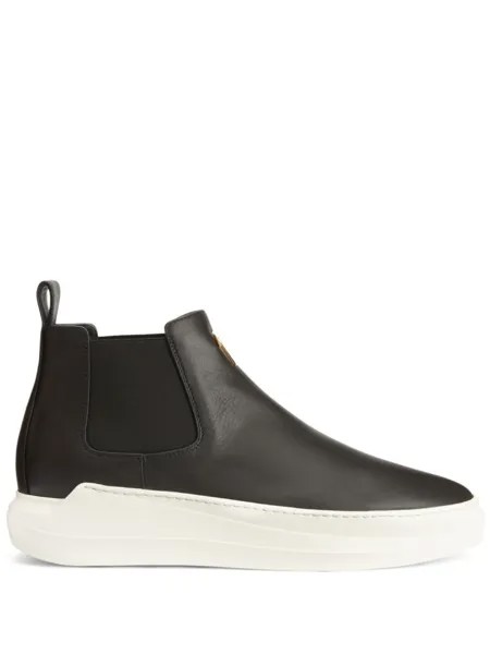 Giuseppe Zanotti высокие слипоны Conley, черный