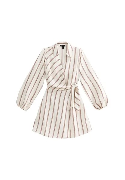 Платье-блузка STRIPE New Look, белый