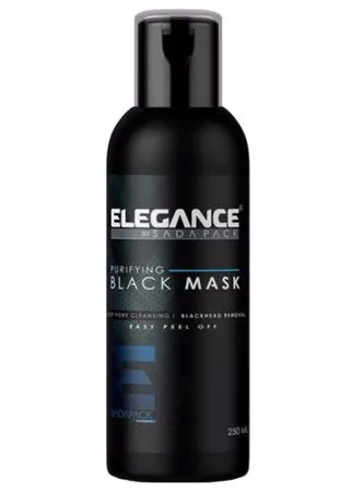 Elegance Маска пленка черная очищающая Black Peel-Off Facial Mask, 250 мл