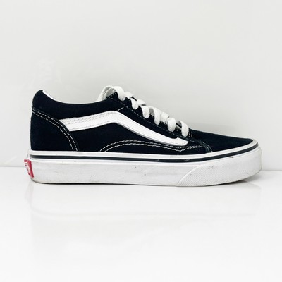 Vans Boys Off The Wall 721356 Черная повседневная обувь Кроссовки Размер 1