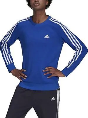 Женская толстовка Adidas Multi Sport, насыщенный синий/белый, 1X