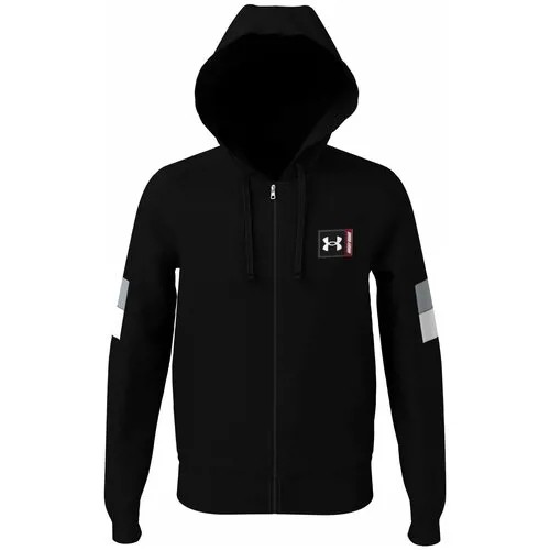 Джемпер Under Armour Baseline Full Zip Черный Xxl 1366529-001