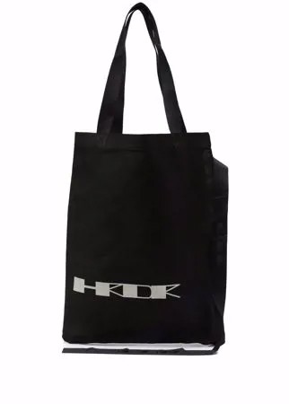 Rick Owens DRKSHDW сумка-тоут с логотипом