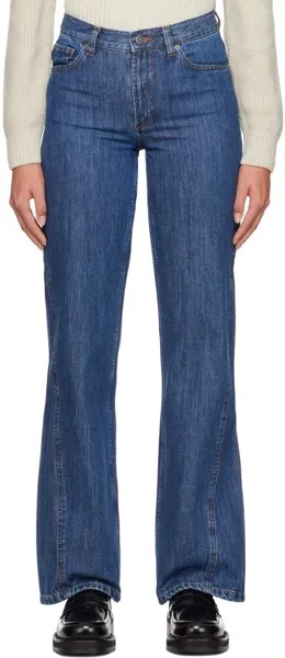 Выстиранные джинсы Elle цвета индиго A.P.C.
