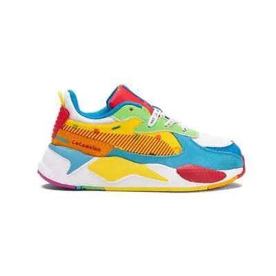 Молодежные кроссовки Puma Cocome X RsX на шнуровке для девочек, повседневная обувь, 39374101
