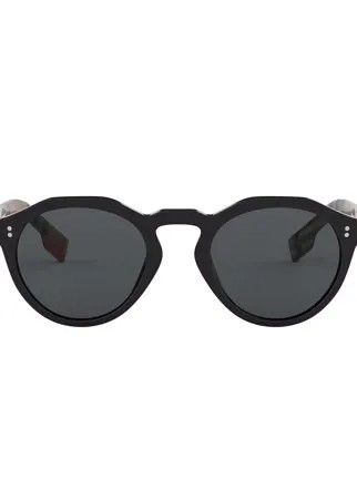 Burberry Eyewear солнцезащитные очки в круглой оправе
