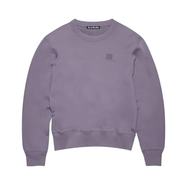 Свитер Acne Studios Crewneck 'Faded Purple', фиолетовый