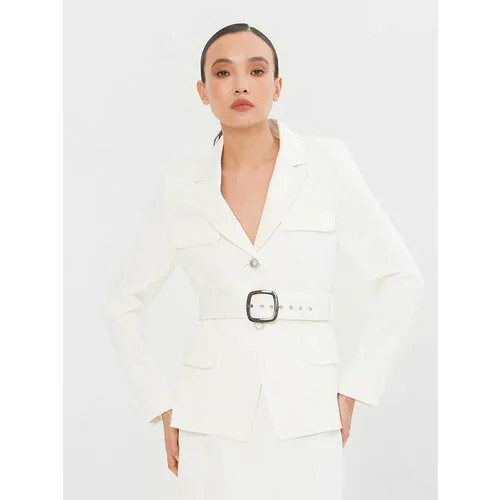 Пиджак Lo, размер 52, белый