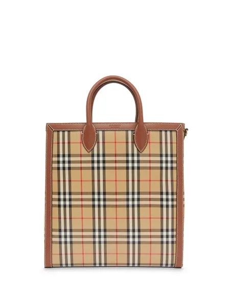 Burberry сумка-тоут в клетку Vintage Check