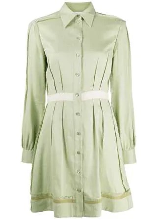 Moschino платье-рубашка с длинными рукавами