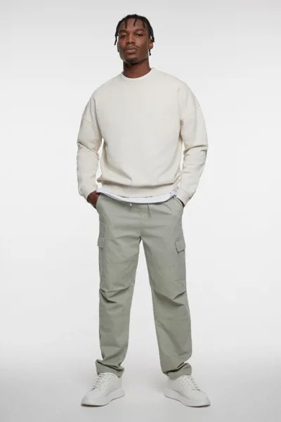 Свитшот oversize хлопковый однотонный