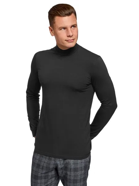 Водолазка мужская oodji 5B513002M черная XS