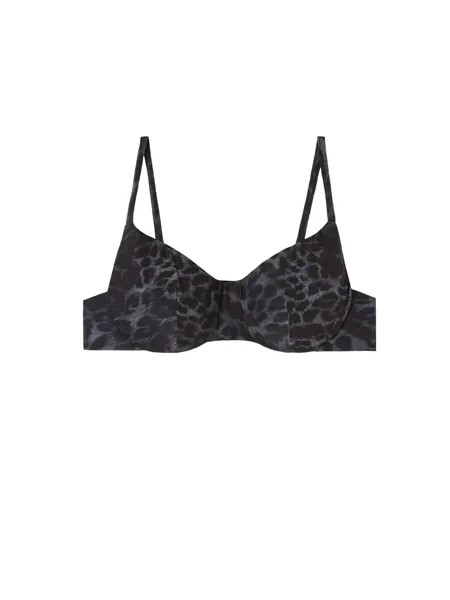 Топ бикини Calzedonia, черный