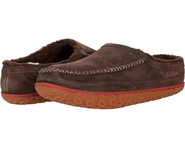 Тапочки L.L.Bean Mountain Slipper Scuff, цвет Bean Boot Brown