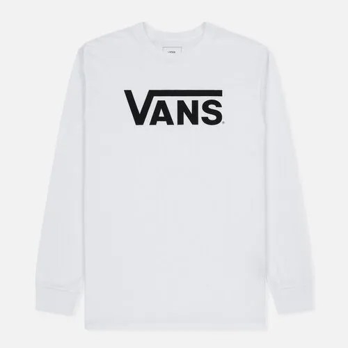 Лонгслив VANS, хлопок, размер L, белый