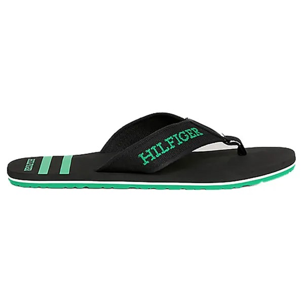 Шлепанцы Tommy Hilfiger Sporty Beach, зеленый