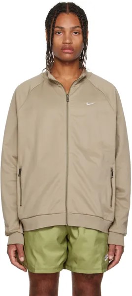 Спортивная куртка цвета хаки Authentics Nike