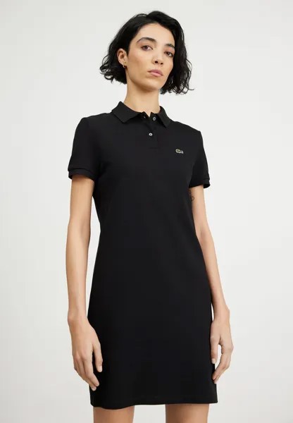 Платье из джерси Lacoste, черный