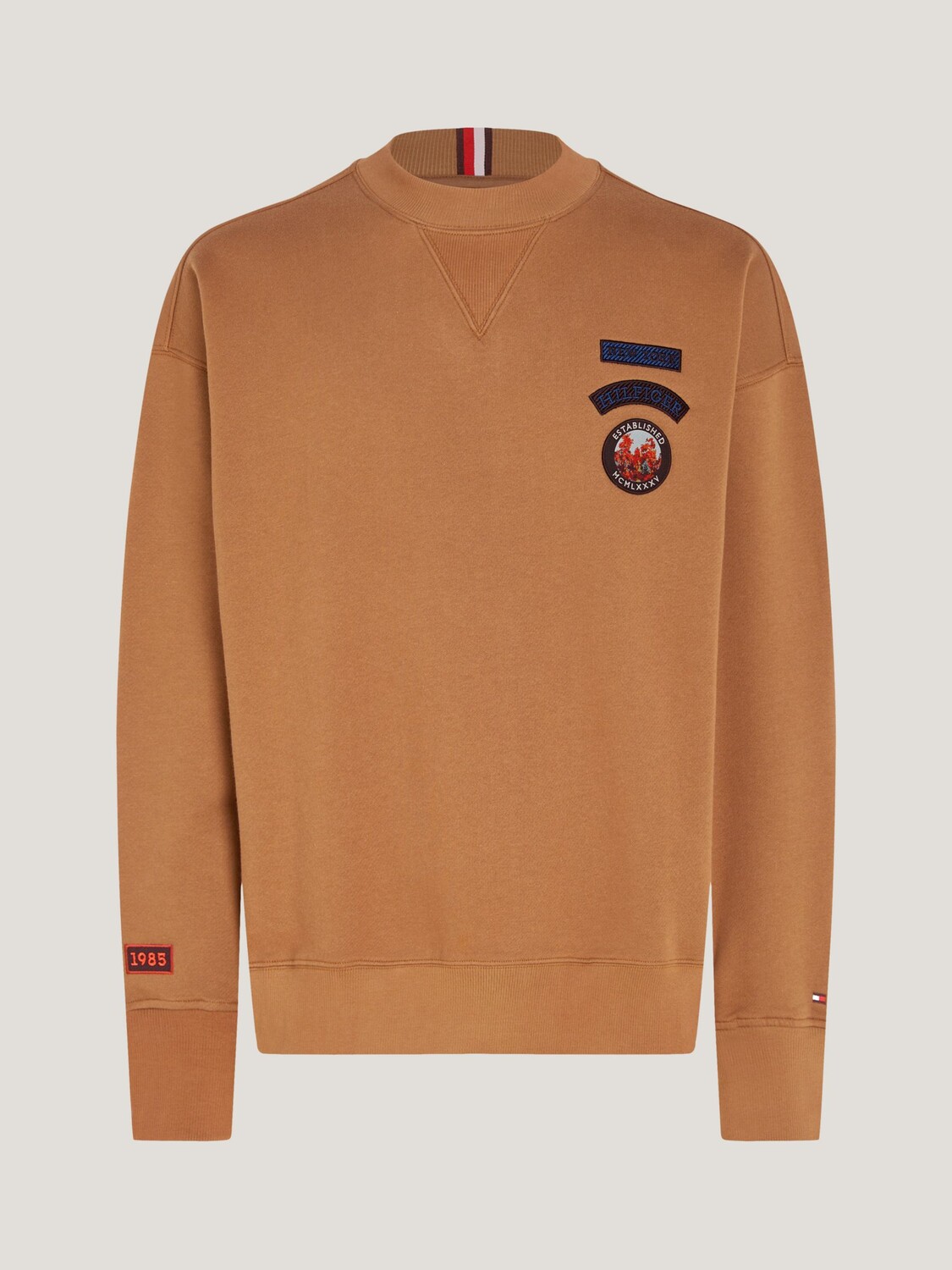 Джемпер с горным значком Tommy Hilfiger, пустынный хаки