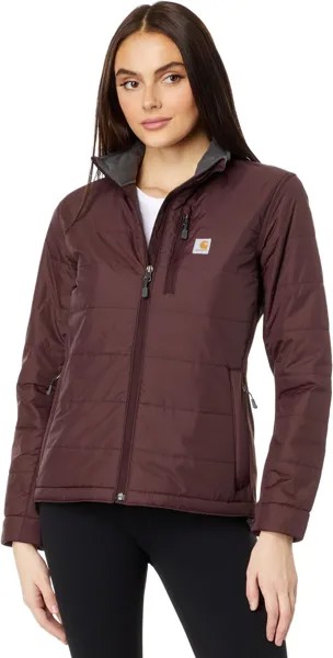 Куртка Rain Defender Relaxed Fit Lightweight Insulated Jacket Carhartt, цвет Blackberry