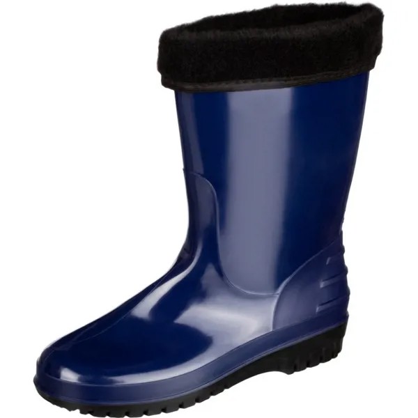 Резиновые сапоги женские NoBrand 231394-K синие 37 RU